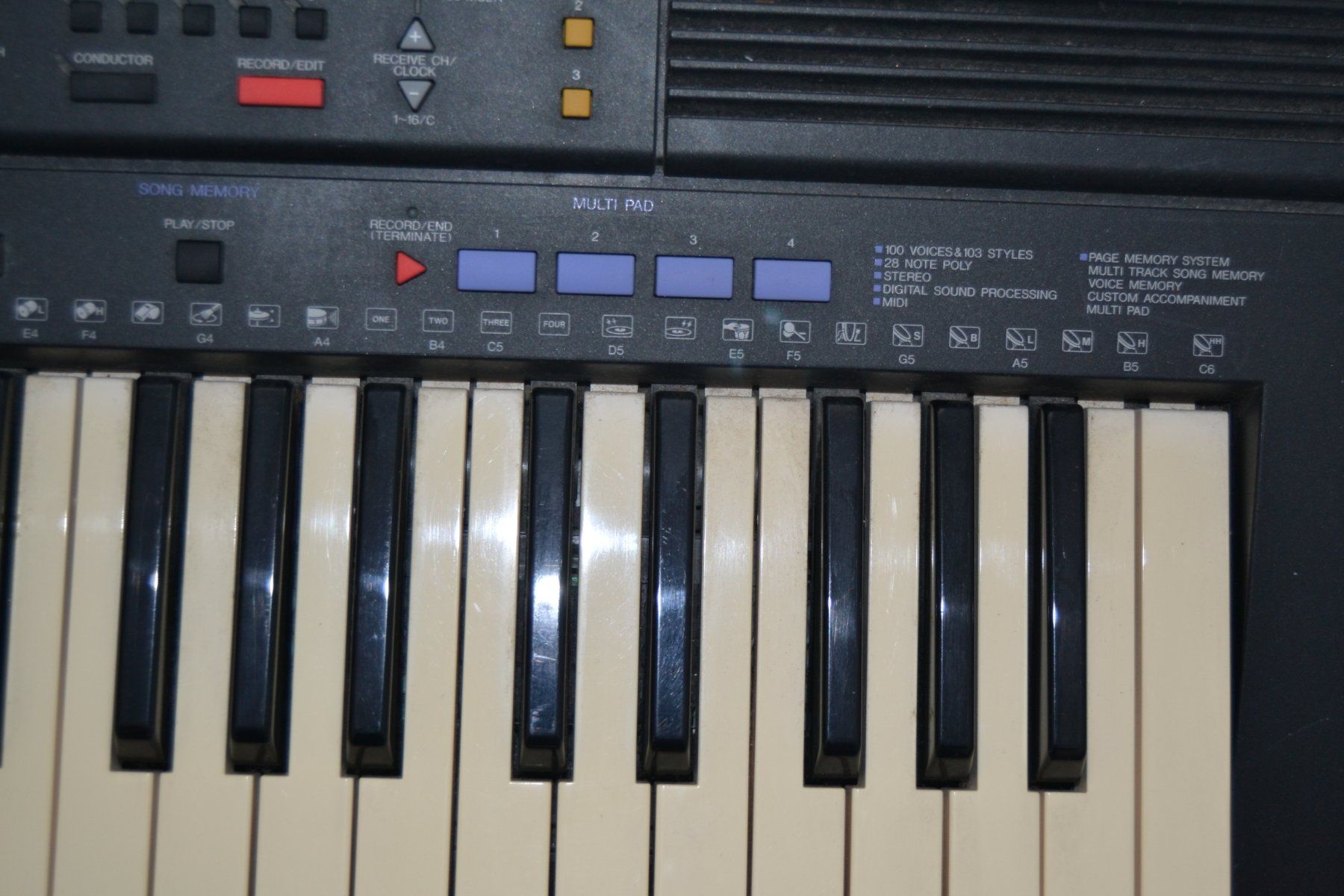 Yamaha Strumenti musicali: YAMAHA PSR-500 – Usato da Wil SG venduto da fanofrio 5
