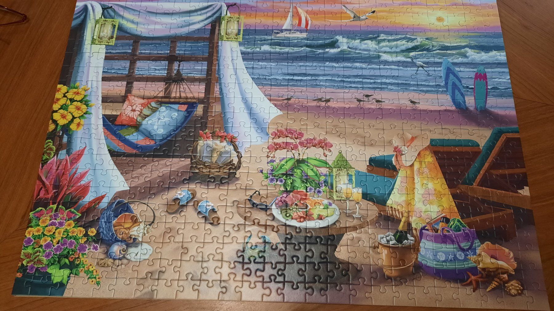 Ravensburger Puzzles: Ravensburger Puzzle am Strand – Gebraucht aus Buochs von Nyima21 2