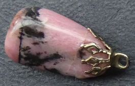 Schmuck Anhänger Stein Länge 20mm 3 Gramm