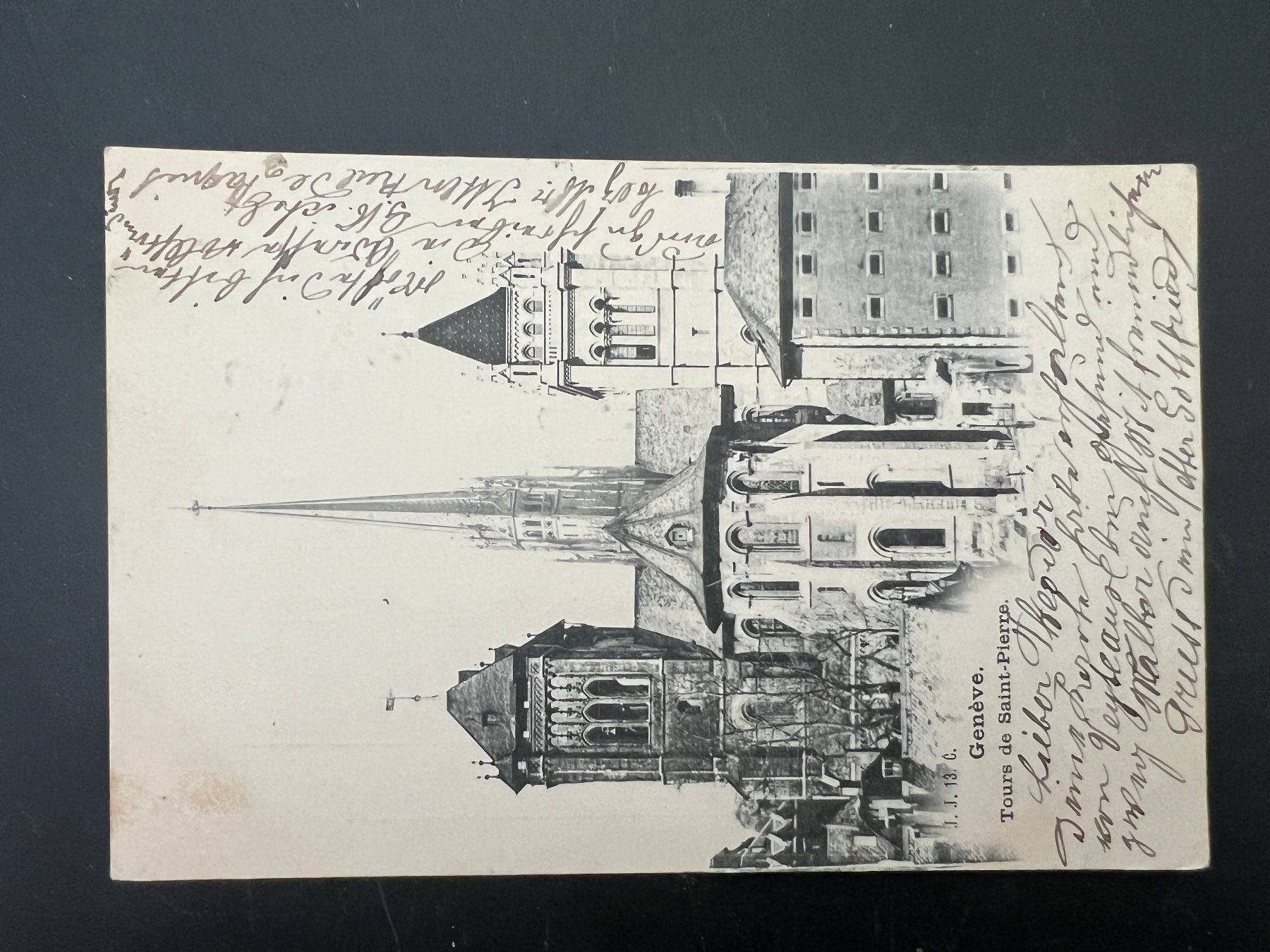 Cartoline postali: AK 1909 Genf  (G1372) – Usato da Hinwil venduto da Sidi4
