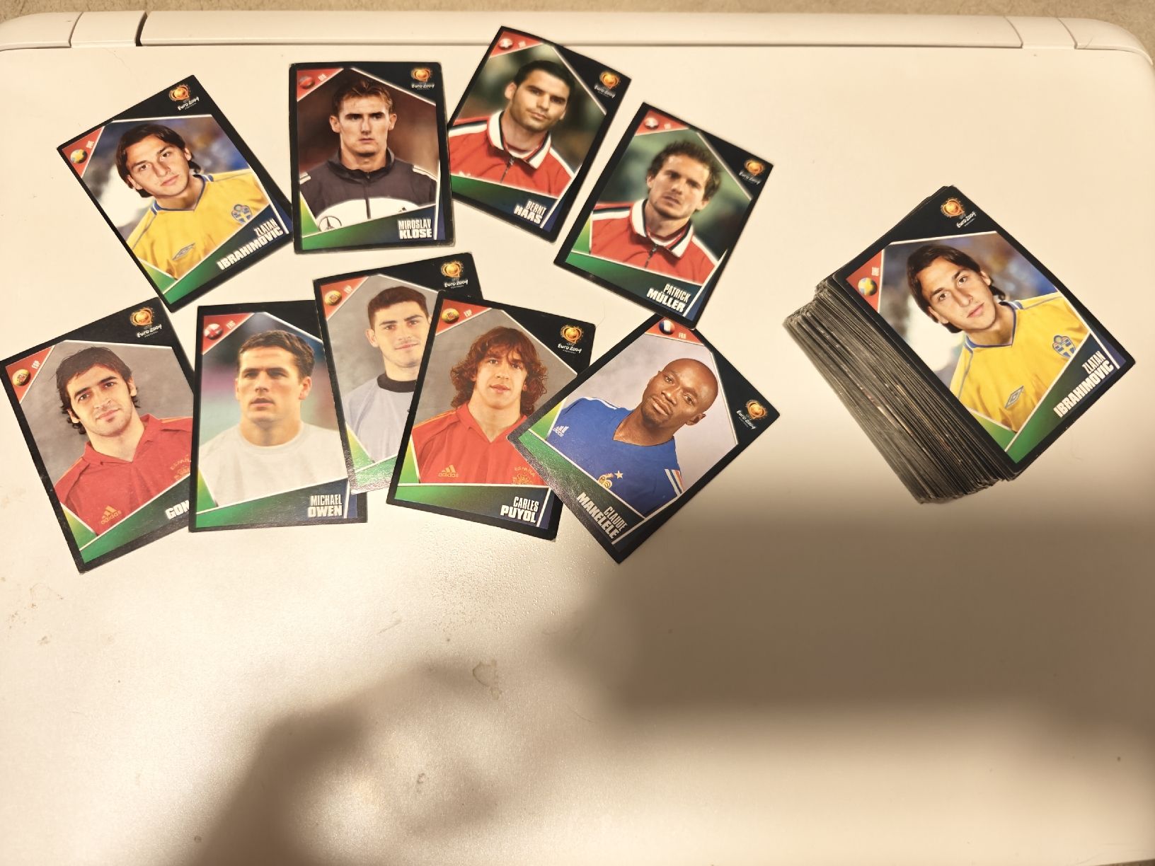 Panini Sammelbilder & Trading cards: panini Euro 2004 stickers BULK ca 200 stk – Gebraucht aus Wil SG von YunaMei