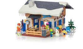 Playmobil Skihütte Almhütte Berghütte Haus Ferienhaus