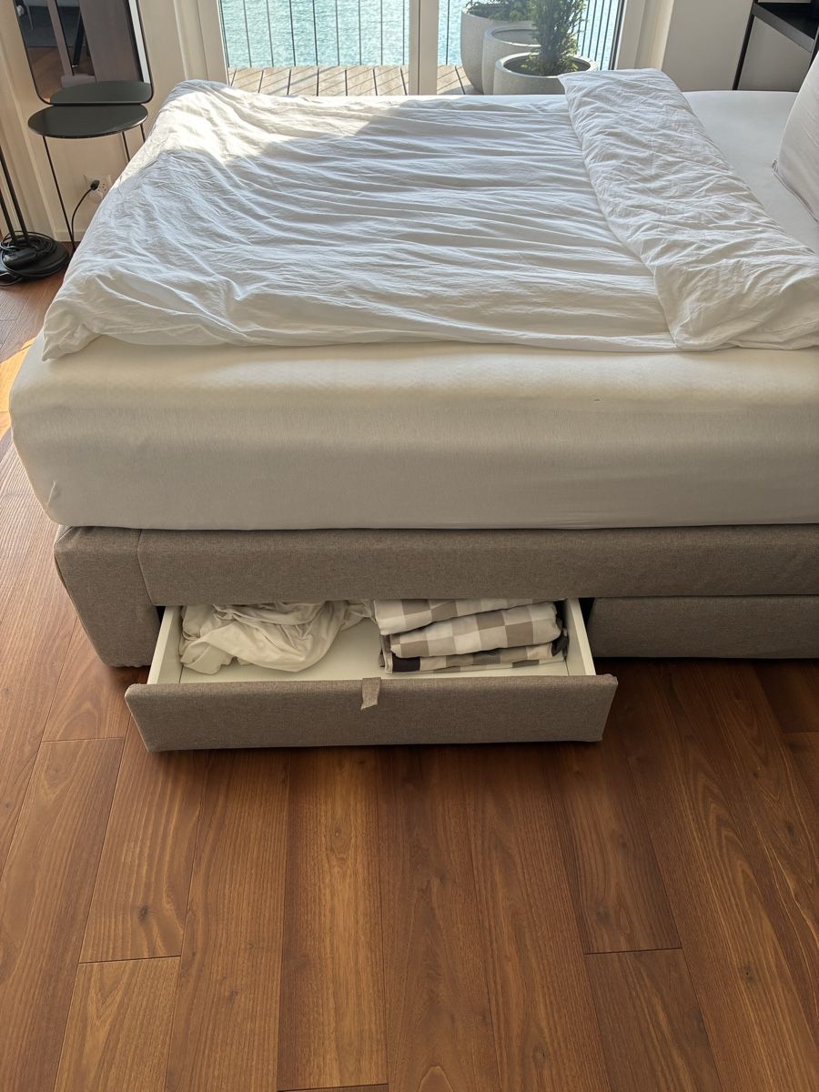 Ikea Betten: Boxspring bed 160 with drawers  – Gebraucht aus Brunnen von ann_j2by 3