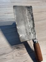 Vintage Chinesisches Hackmesser –Handgeschmiedet,Carbonstahl