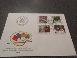 Briefmarke Bundesfeier 1986, alle
