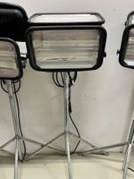 Baustellenlampe / Baustellen Strahler Dreibein Doppelleuchte