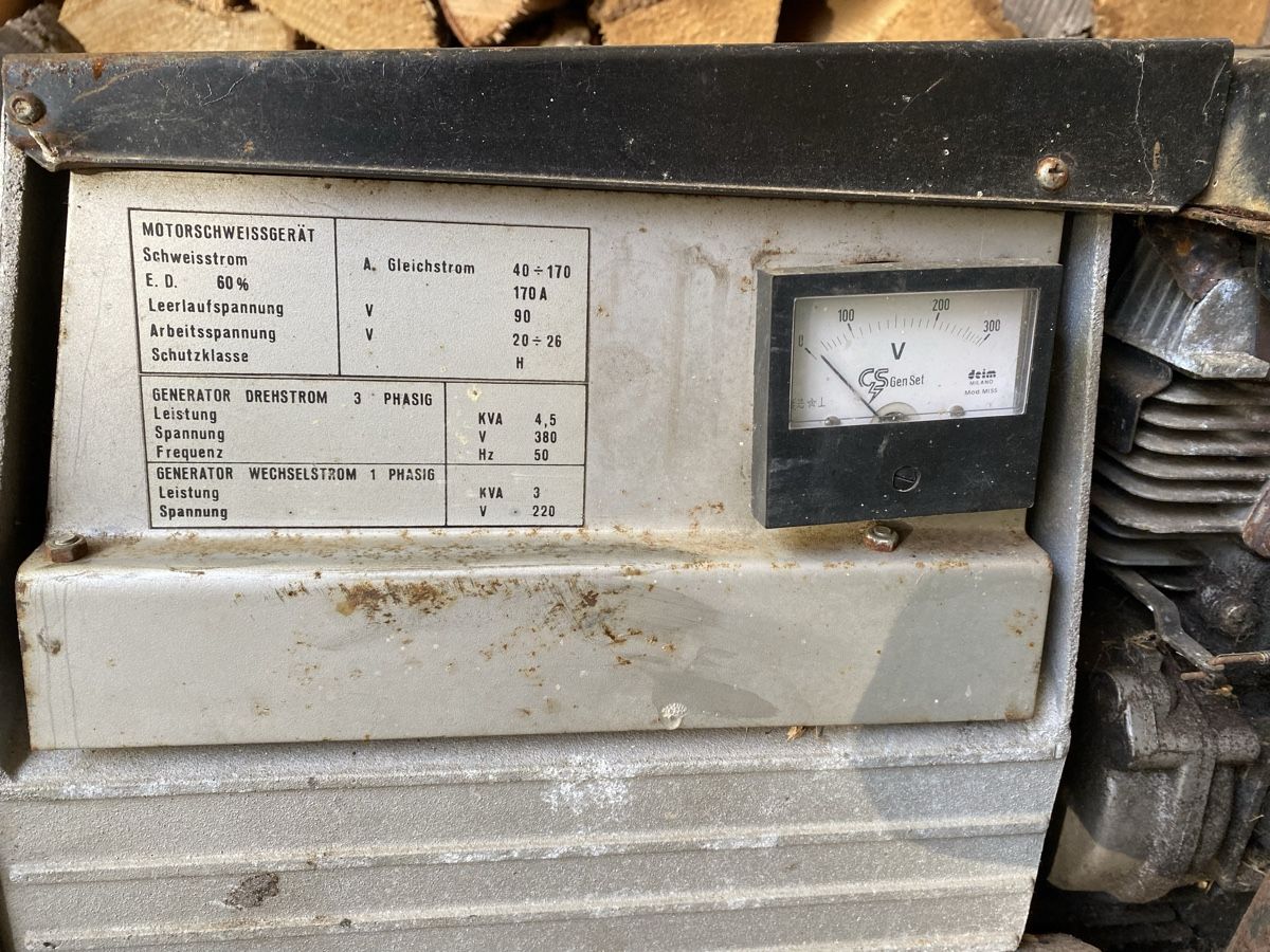 Générateurs de courant: Generator/ Schweissgenerator – D'occasion à Sissach par Tecu 2