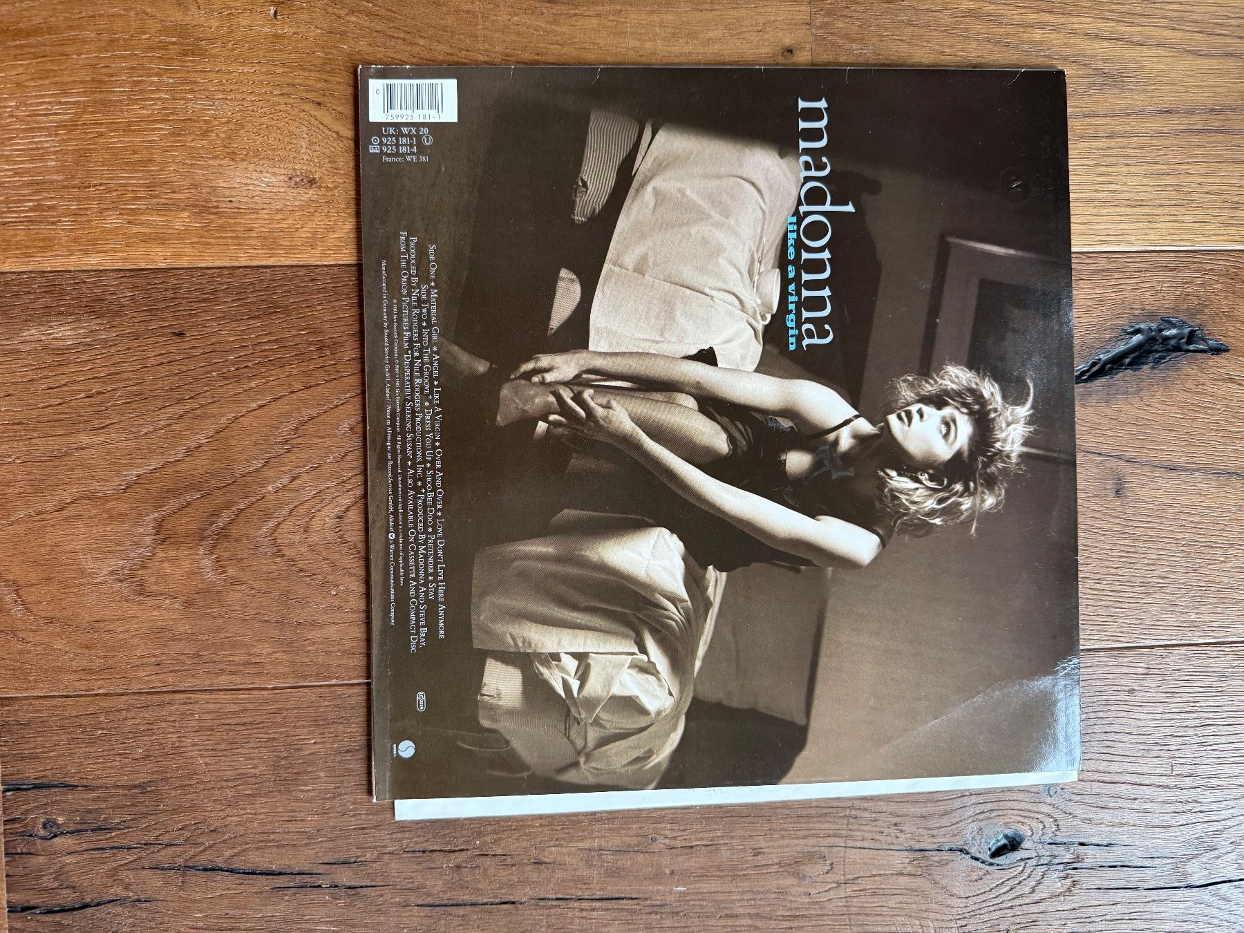 Schallplatten: Madonna Like a Virgin Vinyl LP 1985 – Gebraucht aus Dietschwil von adr_gs9w 1