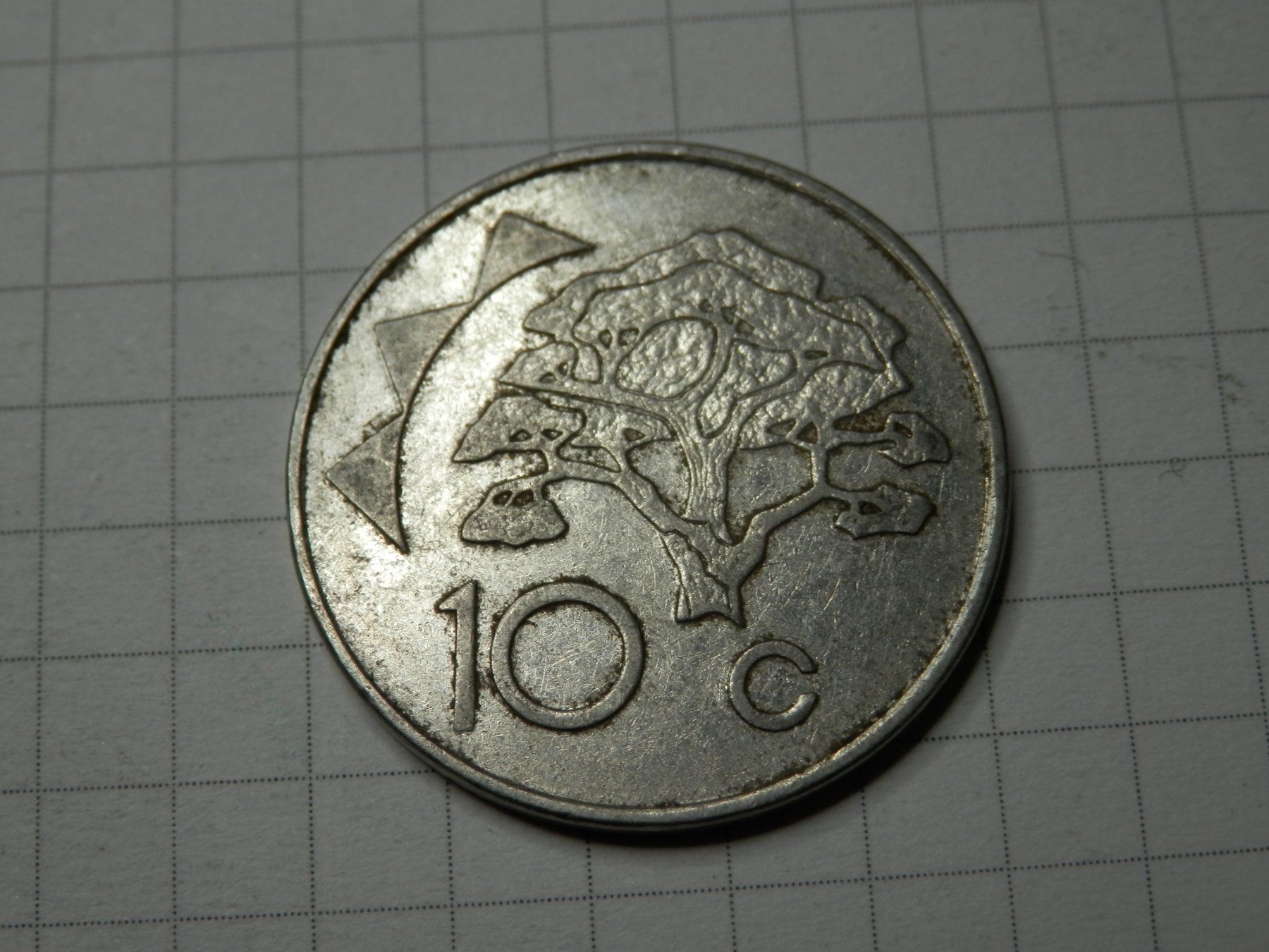 Tutti le monete: Namibia 10 Cent, 1998 – Usato da Weiach venduto da weiach81