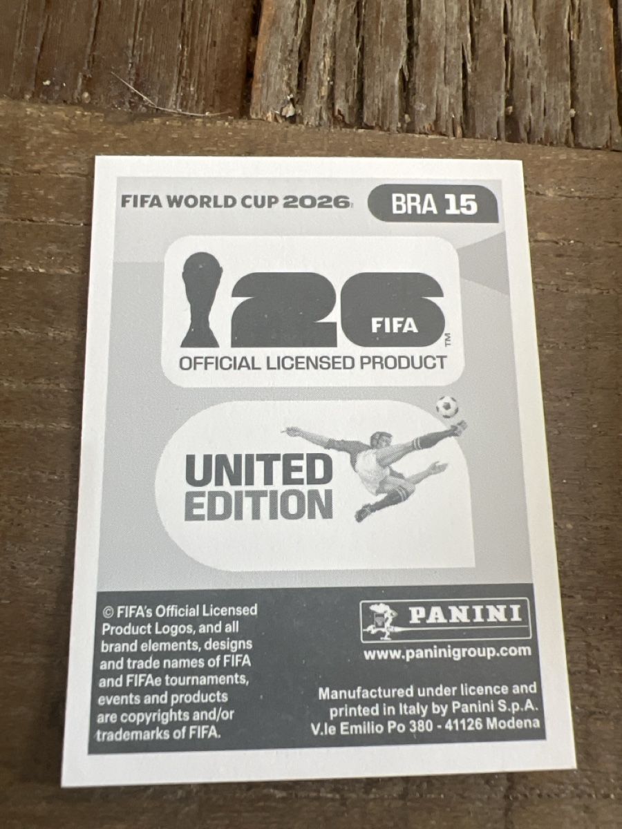 Panini Carte collezionabili: BRA 15 – Nuovo (secondo la descrizione) da Balsthal venduto da pas_6qqf