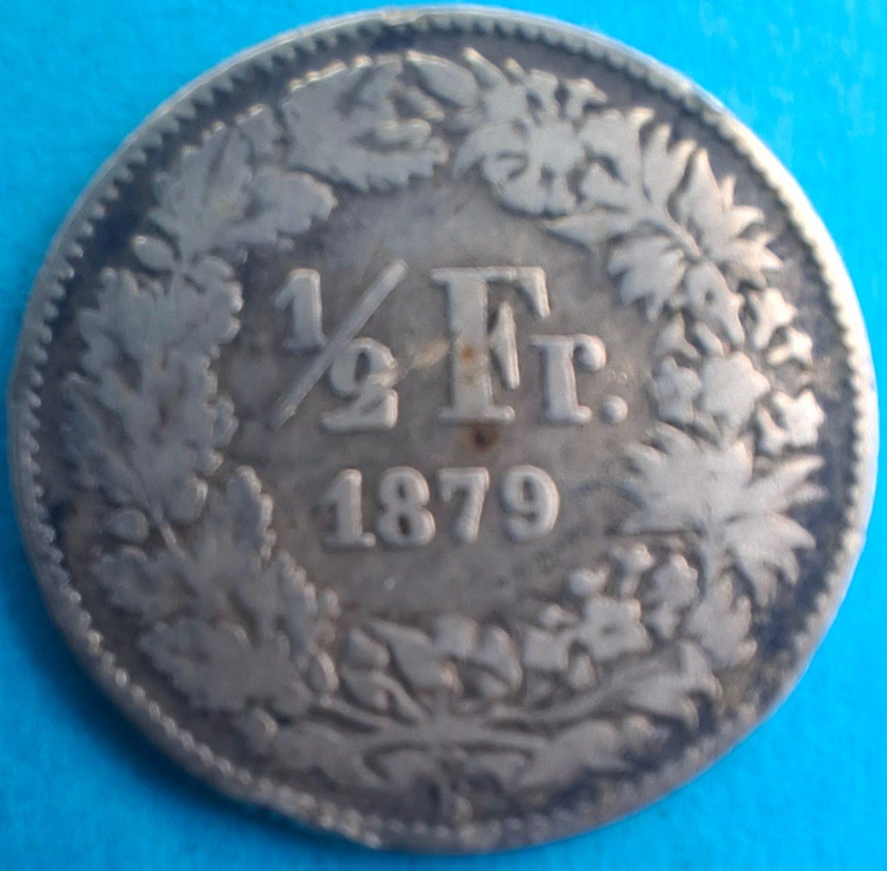 Tutti le monete: CHF___0.50 1879 SS – Usato da Fribourg venduto da Kiki020