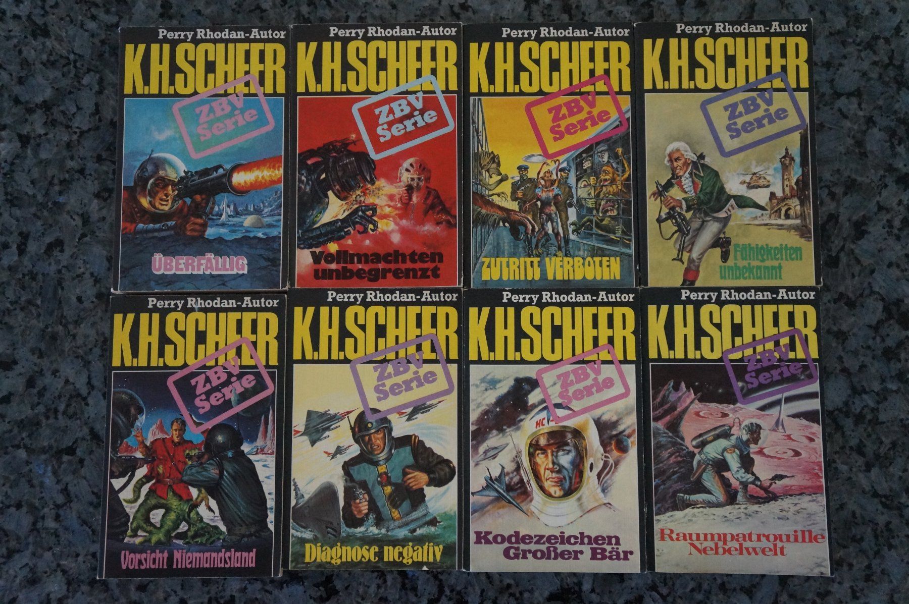 Libri: Taschenbücher ZBV von K.H.Scheer – Nuovo (secondo la descrizione) da bronschhofen venduto da blackpearl01 2