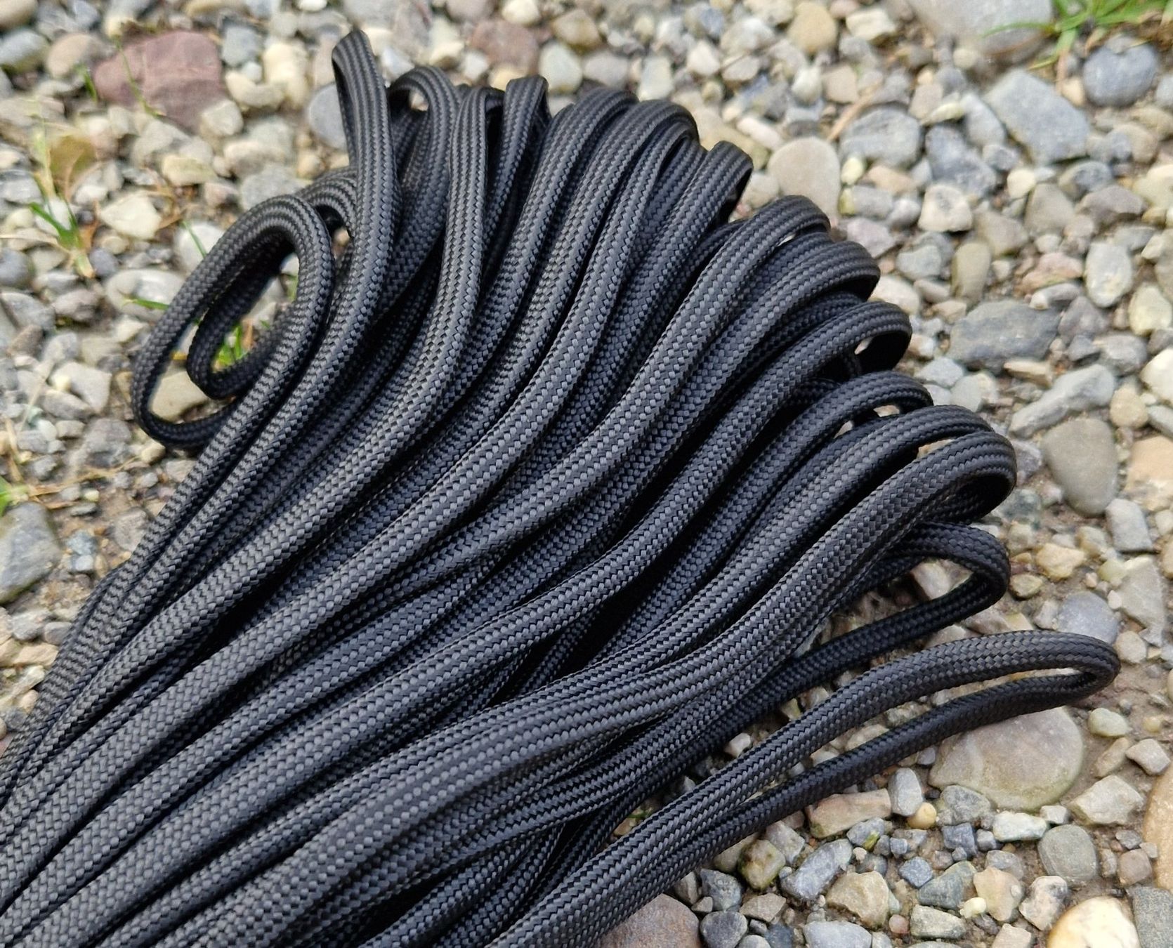 Corde: Paracord schwarzes seil – Nuovo e nell'imballaggio originale da Dorf venduto da Messer-Schweiz 1