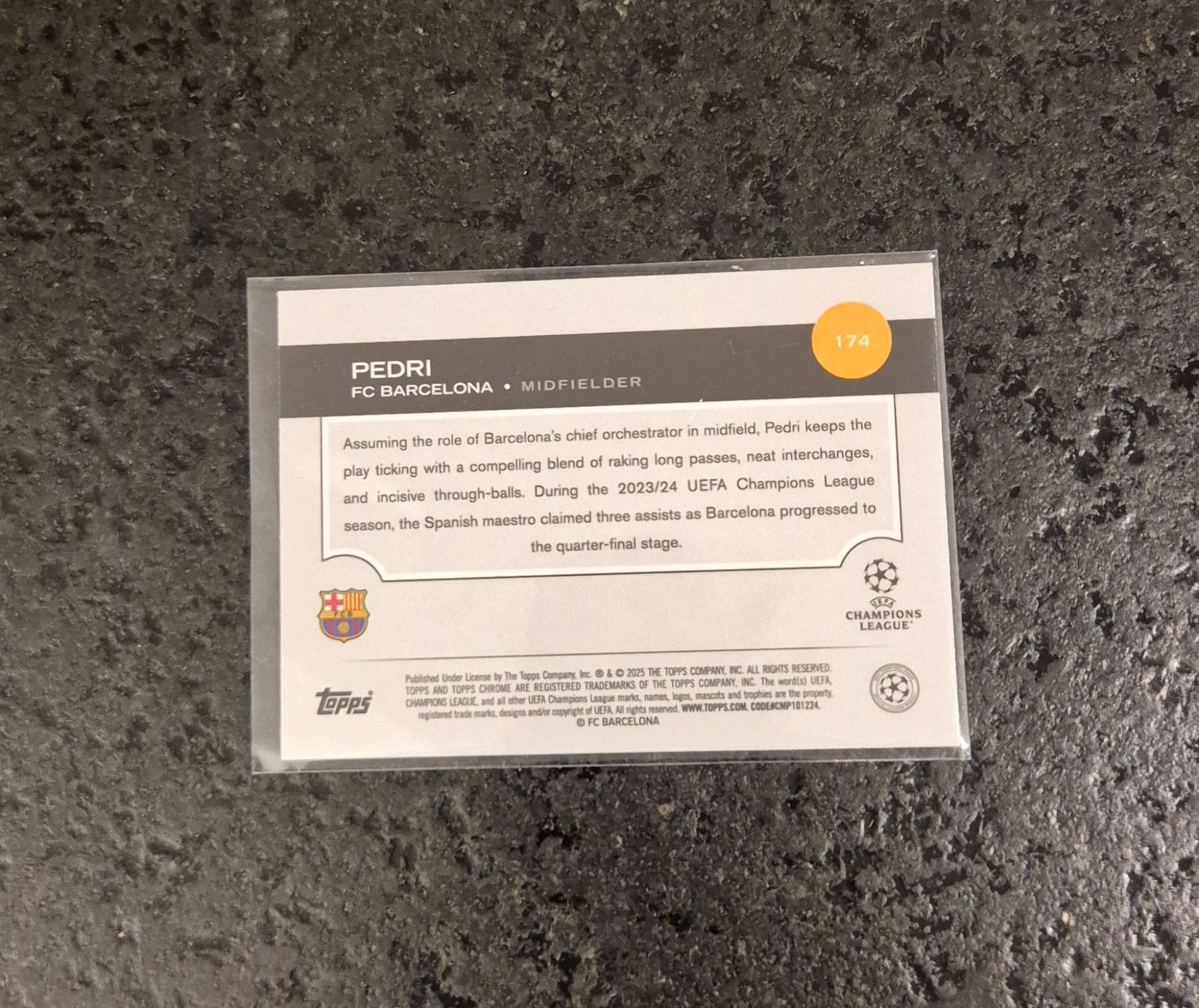 Topps Carte collezionabili: Pedri /299 - Barcelona - Topps – Nuovo (secondo la descrizione) da Burg AG venduto da Danoe 1