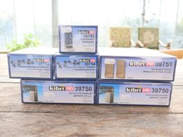 Kibri grosses Brücken Set H0 + Pfeiler - Märklin C-Gleis Neu