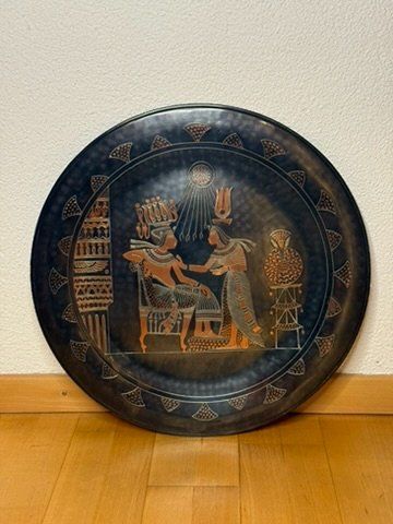 Alle Dekorationen: Orientalischer Messingteller mit Kalligrafie – Gebraucht aus Zürich von Alberto_zh 1