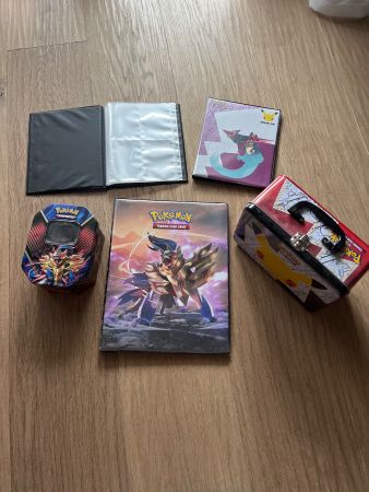 Pokemon Sammlung: Ordner, Tin Boxen, Top Zustand!