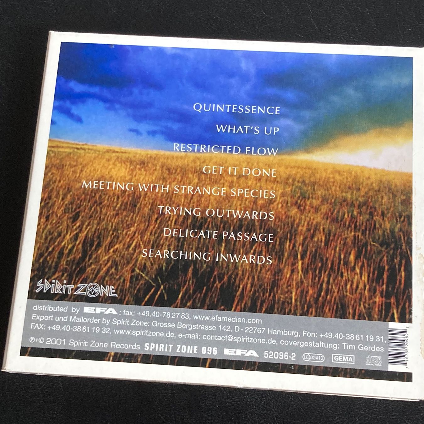 CDs: Ooze - Where The Fields Never End – D'occasion à Bern par Ntsamina 1