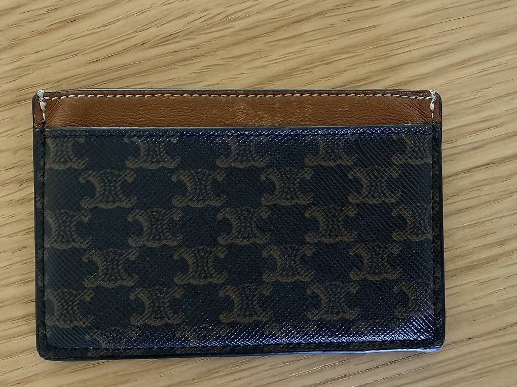 Celine Portafogli: CELINE Triomphe Monogram Card Holder – Usato da Wallisellen venduto da rac_sy2x 1