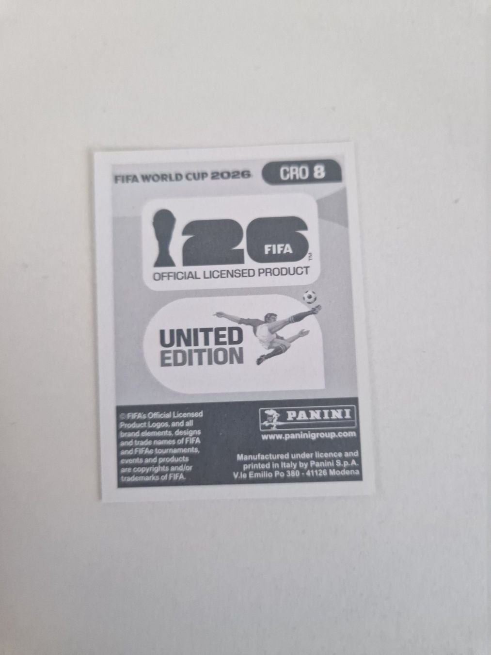 Panini Cartes à collectionner: Panini Sticker CRO8 – Neuf (Voir description) à Stüsslingen par white_angel86 1