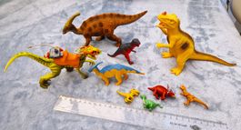 Collection de 9 figurines de dinosaures