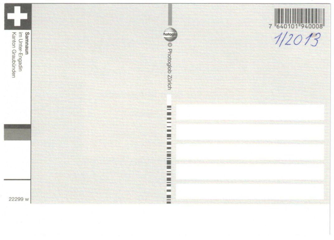 Cartoline postali: Samnaun - 8 Bild AK – Usato da Binningen venduto da Mountainrider 1