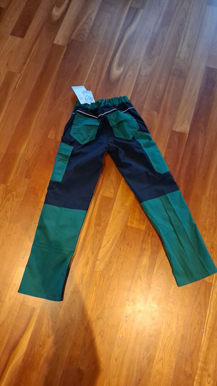 Pantaloni: Arbeitshose Gr. 58 Grün/Blau – Nuovo e nell'imballaggio originale da Gipf-Oberfrick venduto da posuine 1