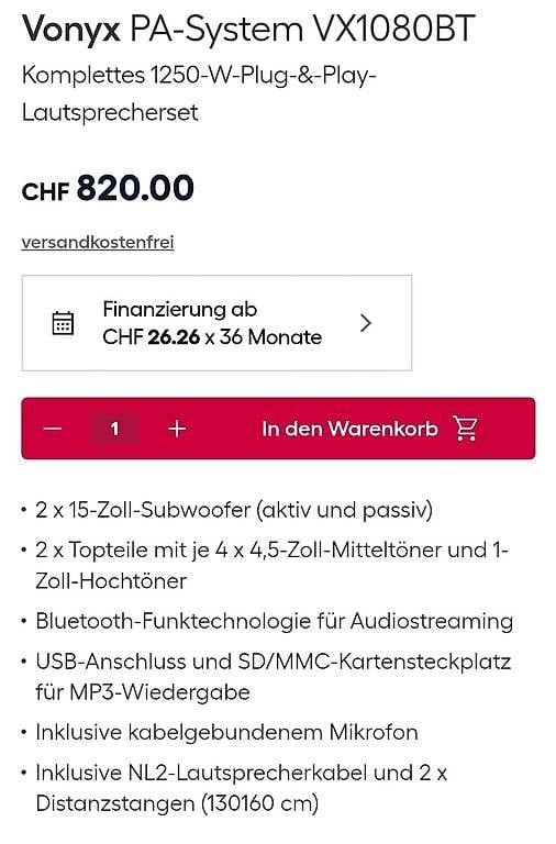 Haut-parleurs: Zu verkaufen – Neuf (Voir description) à Hasle LU par gitzischwand 3
