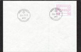 FDC Nr. 2  , Automatenmarken , Basel 26.6.1973