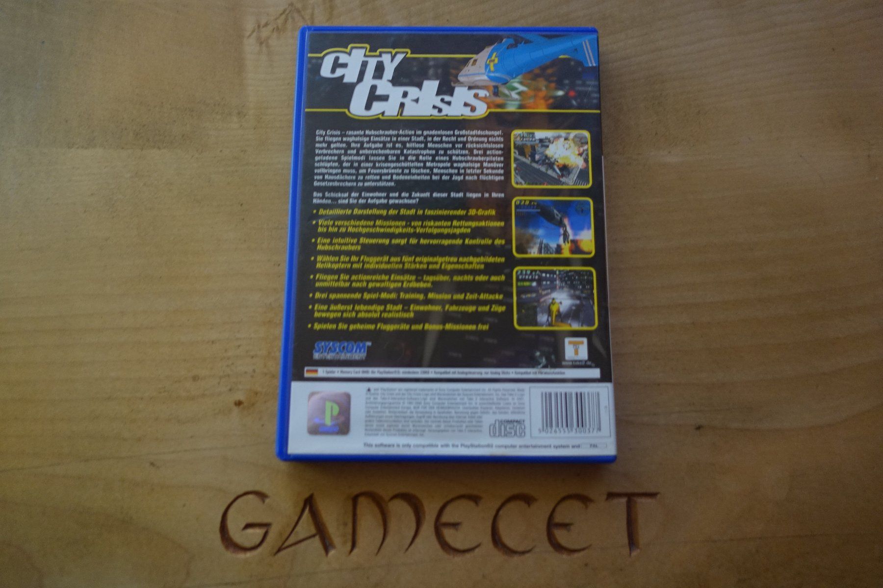 Sony Giochi: City Crisis – Usato da Steinach venduto da Gamecet 2