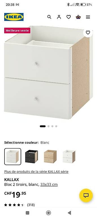 Kommoden: Tiroir Ikea – Gebraucht aus Yverdon-les-Bains von Cadocouches.ch 1