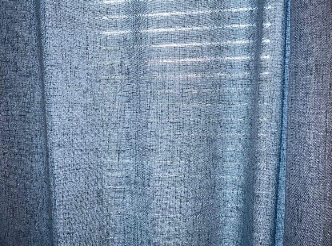 Tende: Vorhang Set tauben blau Leinenoptik – Nuovo (secondo la descrizione) da Winterthur venduto da CW99 3