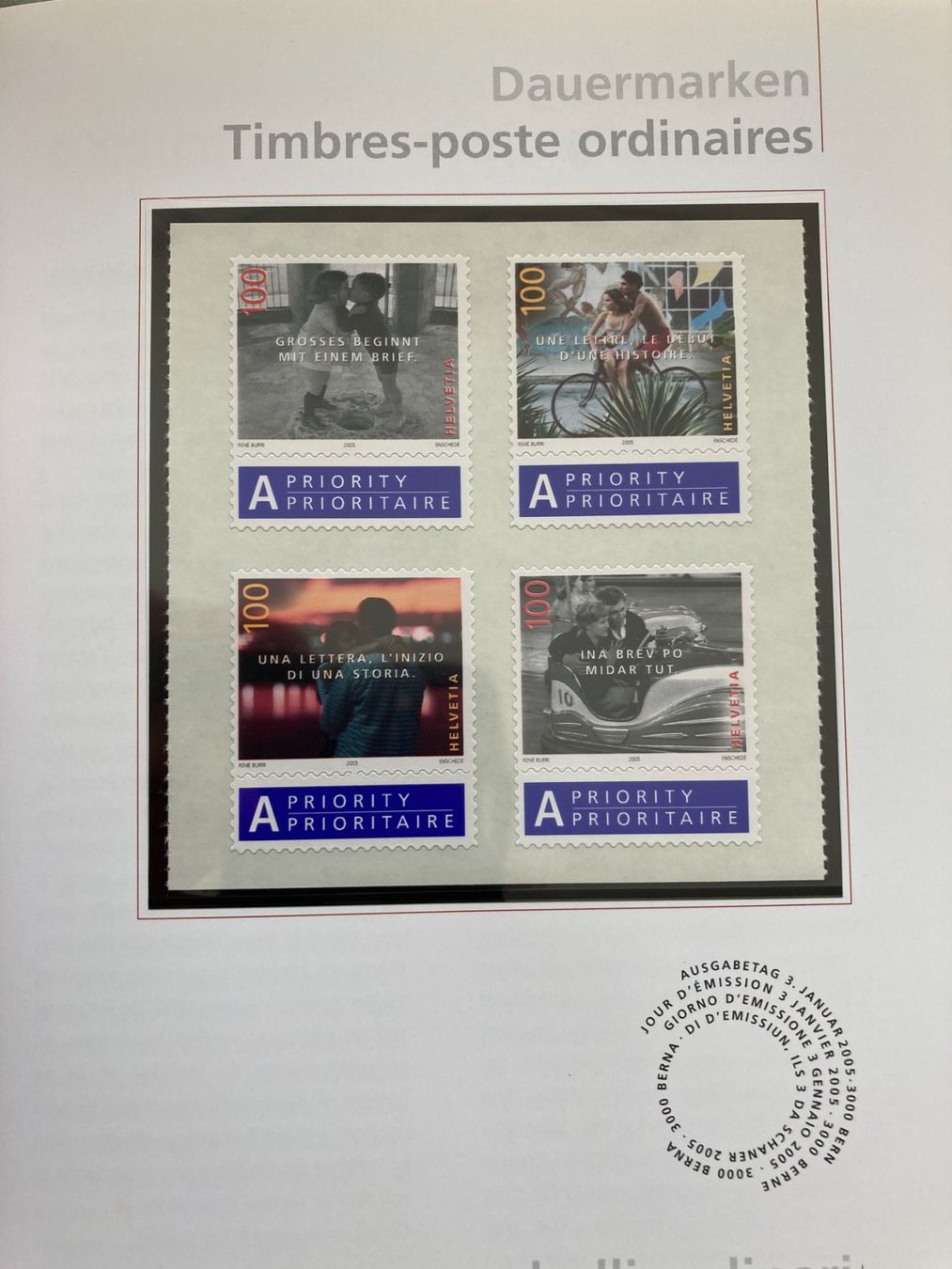 Tutti i francobolli: Schweiz 2005 Jahrbuch postfrisch vollständig Postpreis-20% – Nuovo (secondo la descrizione) da Winterthur venduto da schnueps 2