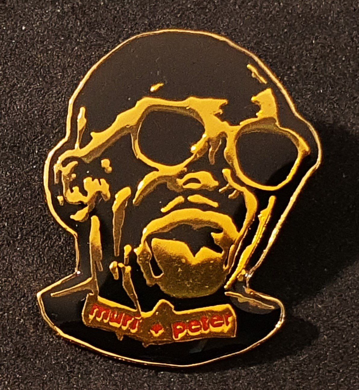 Placchette & Badge: CC931 - Pin muri + peter Kopf  1000 LIM. – Usato da Reinach BL venduto da Boston-Verkauf