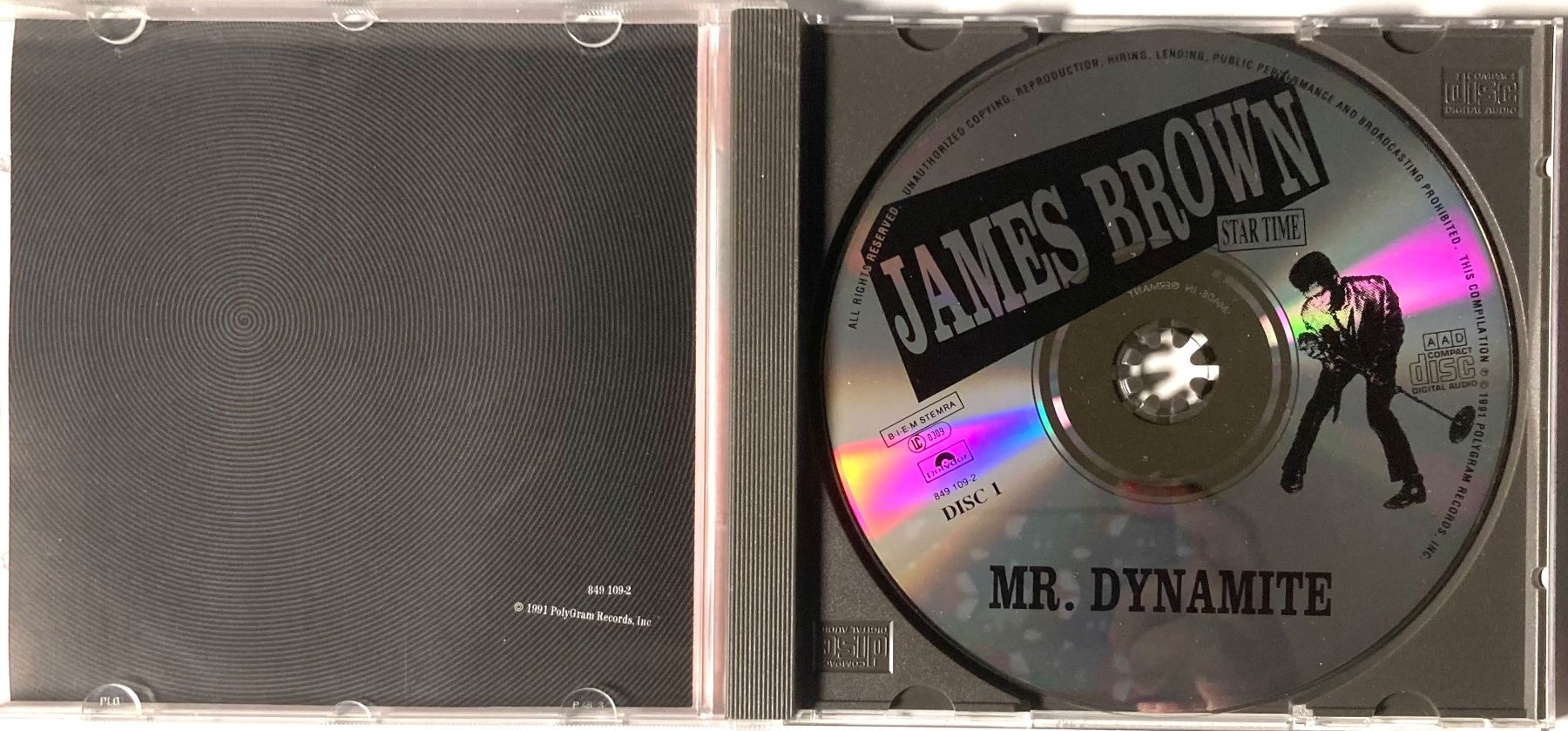 CD: JAMES BROWN - STAR TIME – Usato da Poliez-Pittet venduto da Newtown-Records 2