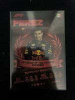 Sergio Perez Topps F1 Awards 2022 Trading Card