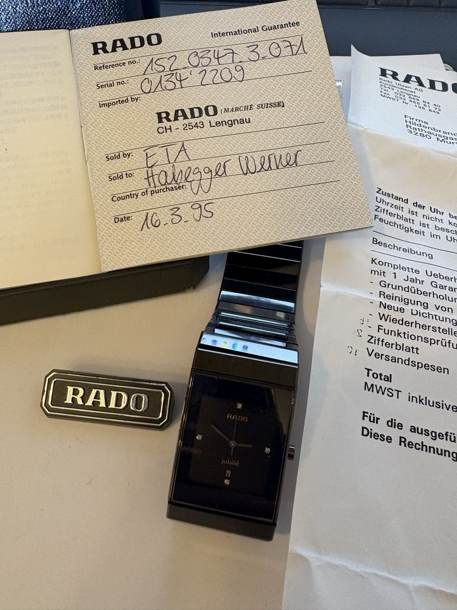 Rado Montres: Herren Uhr Rado  – D'occasion à Murten par Tzaugg 1