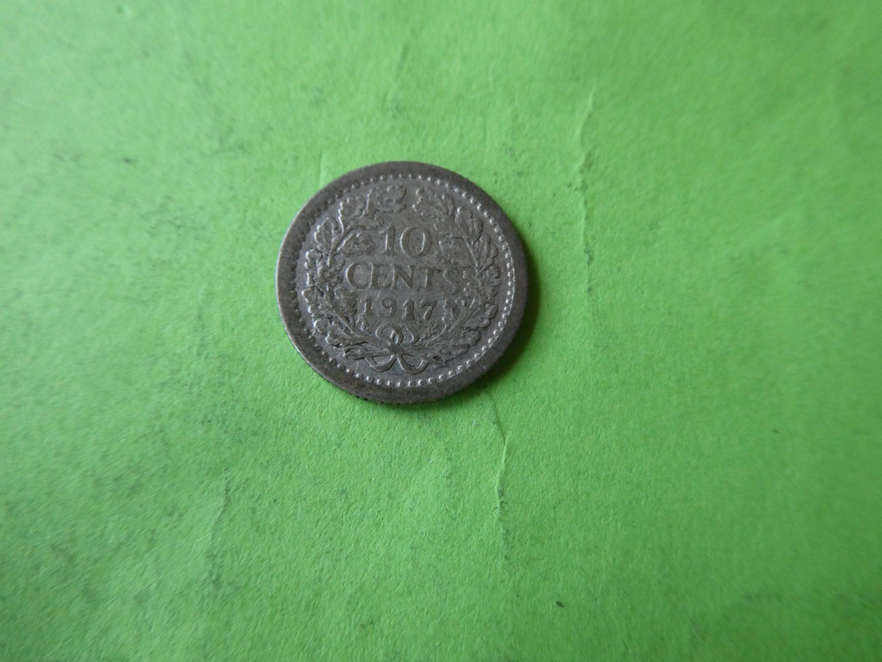 Tutti le monete: Niederlande 1917, 10 Cents  - Silber – Usato da Hinterforst venduto da Rohusri