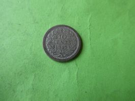 Niederlande 1917, 10 Cents  - Silber