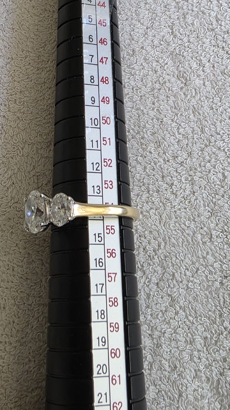 Anelli: Gold Ring mit Diamanten – Nuovo (secondo la descrizione) da Effretikon venduto da rinuom01 2