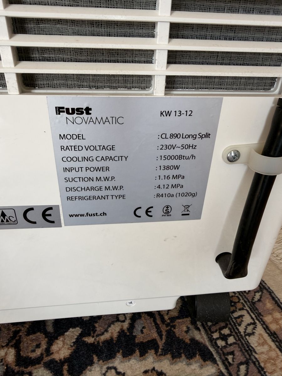 Novamatic Klimageräte: Klimagerät Novamatic CL 890 Split + 2 Gerät gratis dazu – Gebraucht aus Bremgarten AG von Marcar28 1