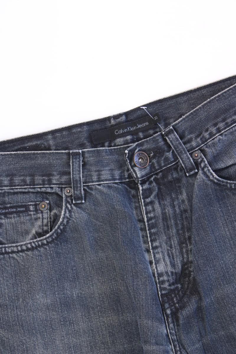 Jeans: Calvin Klein Straight Jeans Gr. W30 blau – Gebraucht aus Neustadt an der Waldnaab von SecondLifeFashion 1
