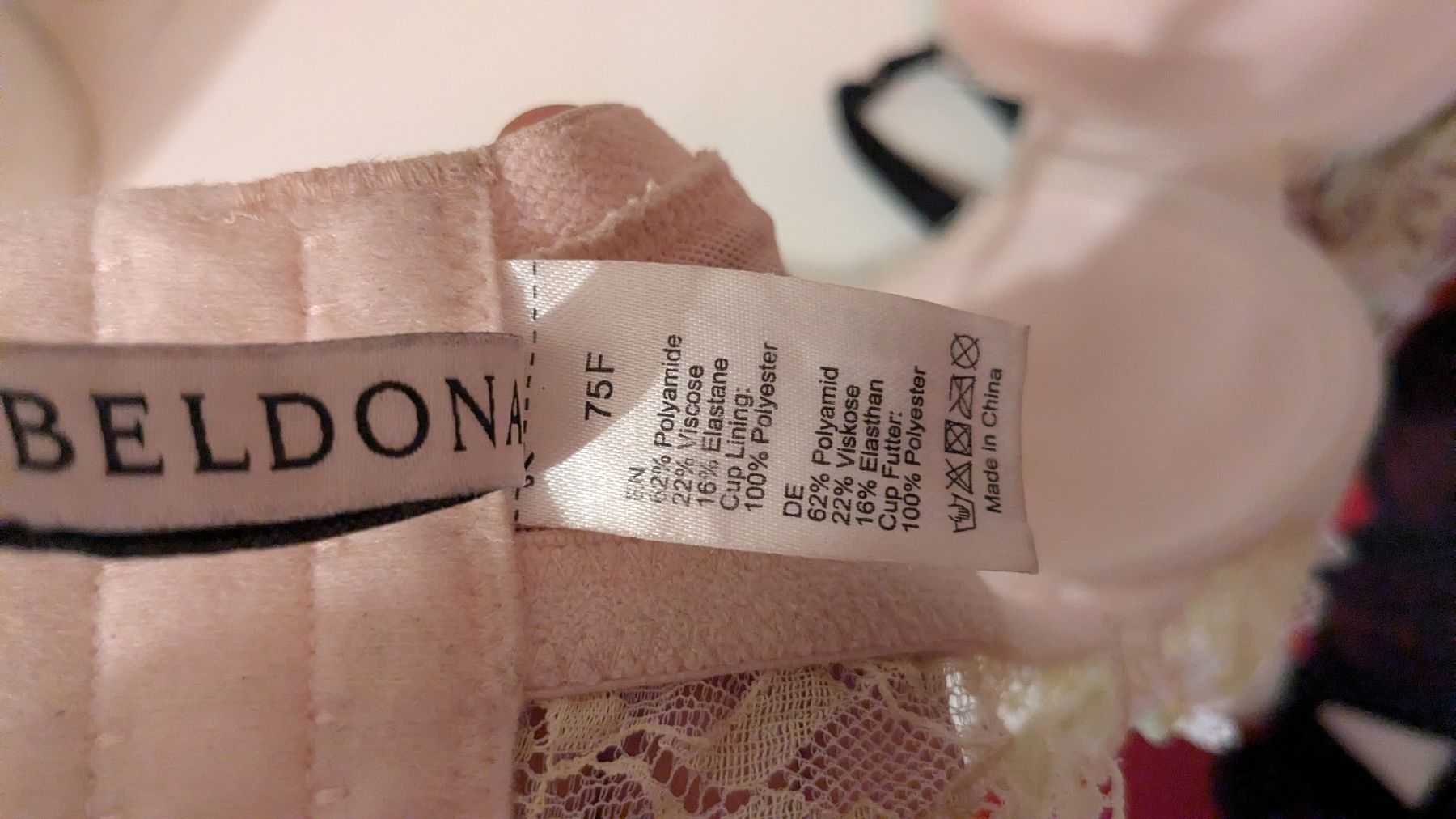 Beldona Altra biancheria intima: New bras 75F Beldona – Nuovo (secondo la descrizione) da Morges venduto da aya_65lb 4