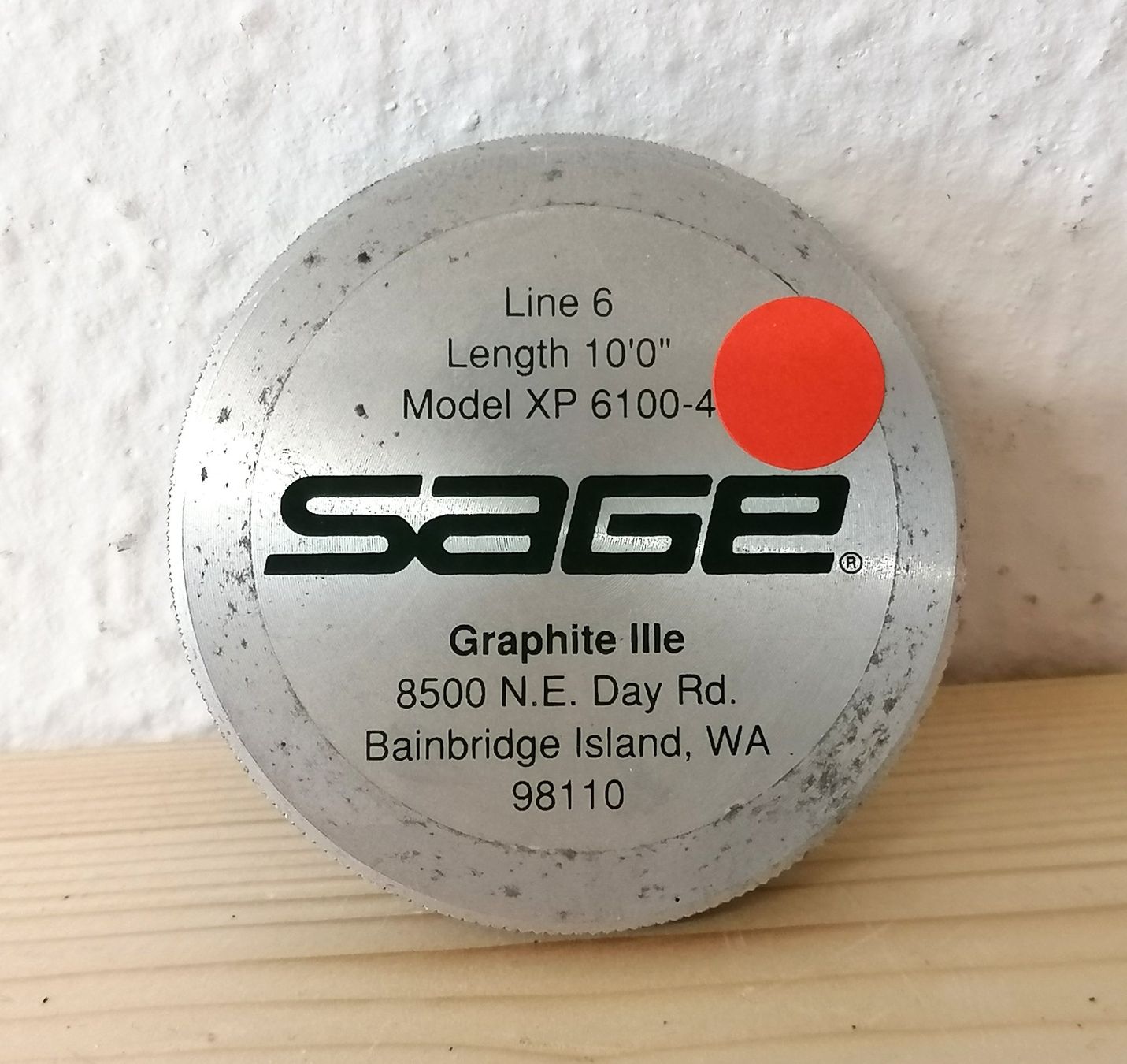 Sage Canne da pesca: SAGE XP 6100-4 10’ 6wt 4-teilig – Usato da Reinach BL venduto da fliegenrolli 5