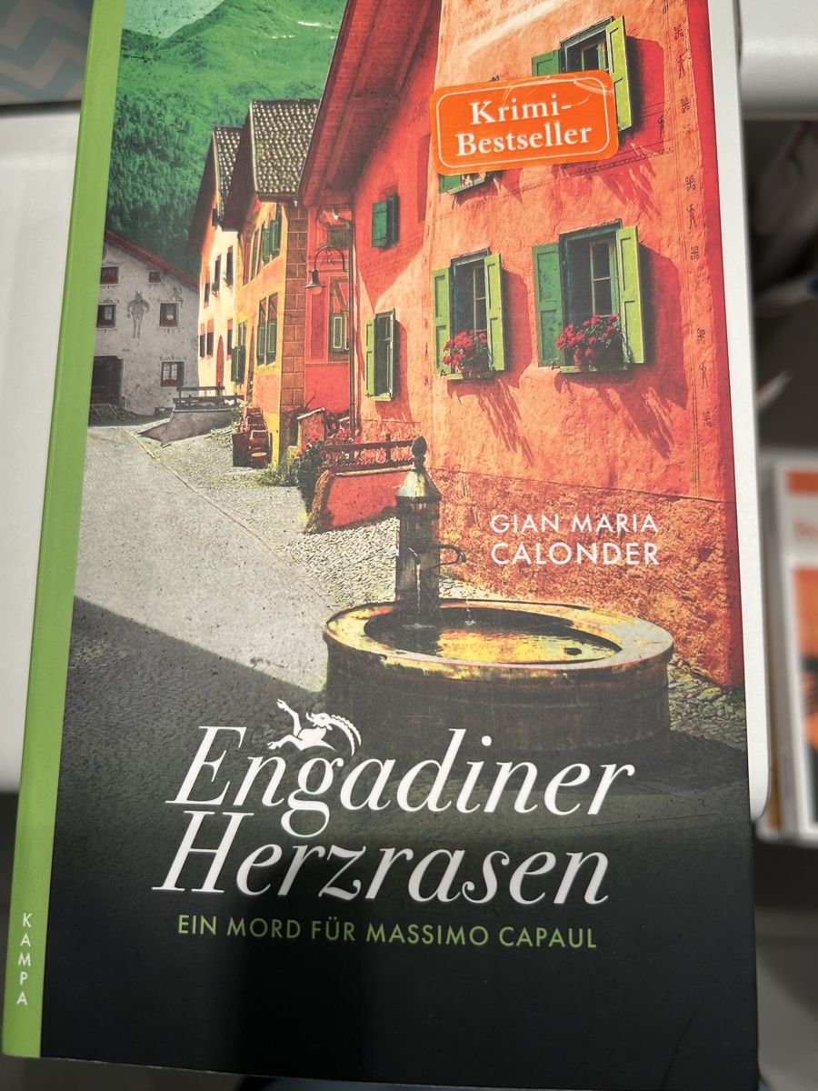 Libri: Engadiner Herzrasen, Krimi – Usato da Ried b. Kerzers venduto da petrar22