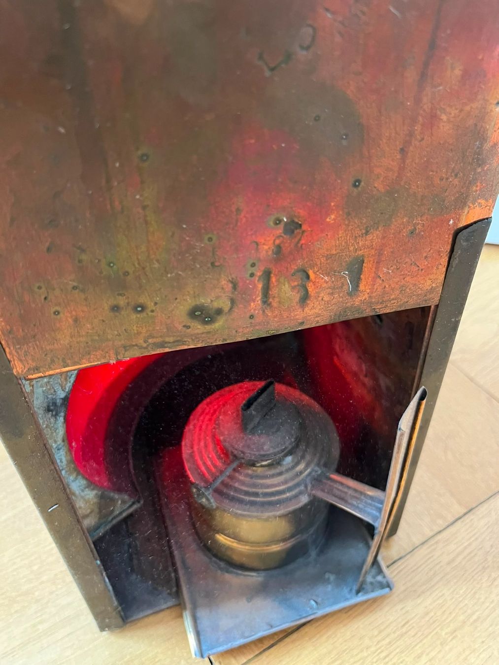 Lampade: Antike Schiffslampe – Usato da Jona venduto da m.brun 2