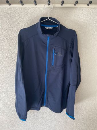 Salomon Navy Zip Fleece Jacket M