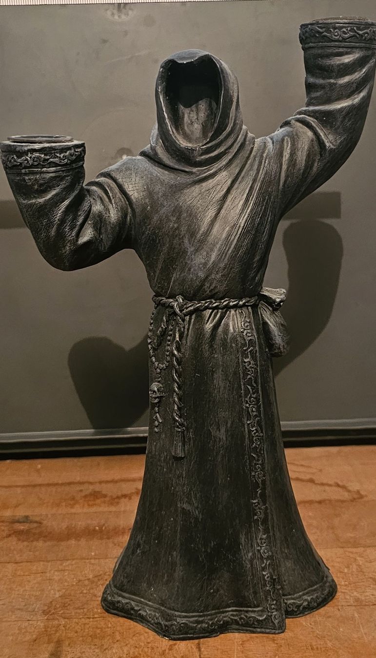 Figuren: Kerzenhalter Dementor Figur dunkelgrau – Gebraucht aus Worben von Quest 1