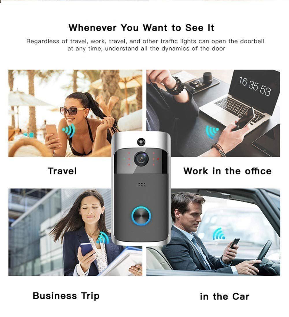 Camcorder: Sonnette caméra WiFi avec dingtong Access à distance infraro – Neu und originalverpackt aus Morges von DA-mobile 3