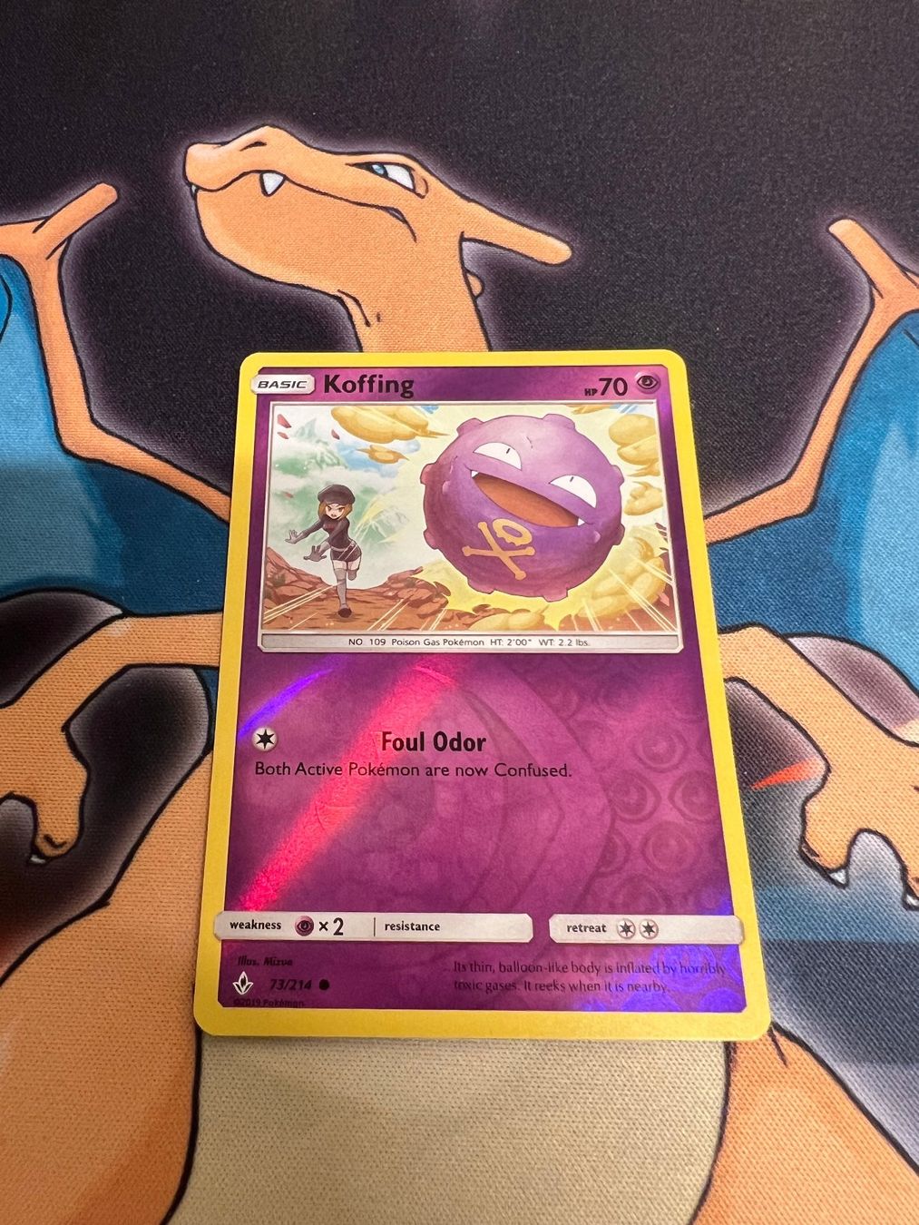 Pokémon Sammelbilder & Trading cards: Koffing (UNB 73) - Reverse Holo - Unbroken Bonds – Neu (gemäss Beschreibung) aus Bülach von Pfrenzel